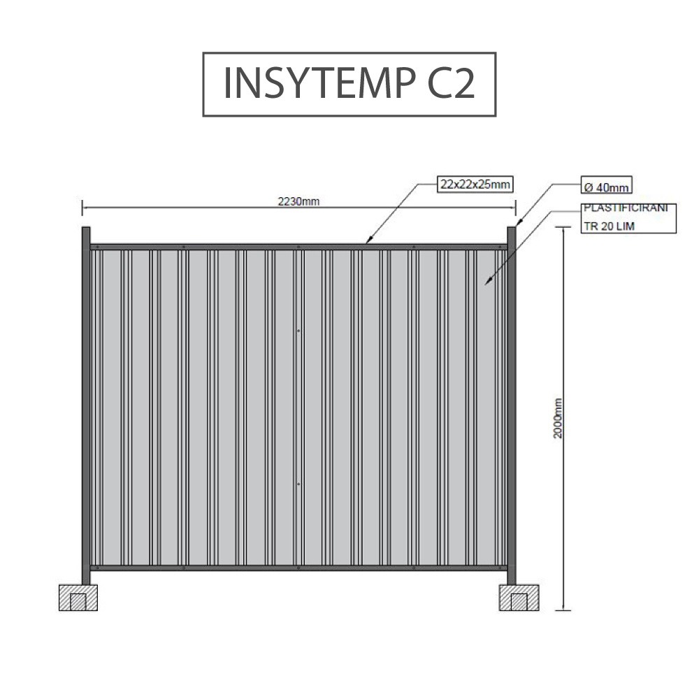 INSYTEMP-C2-tehnički-crtež-mobilna-ograda